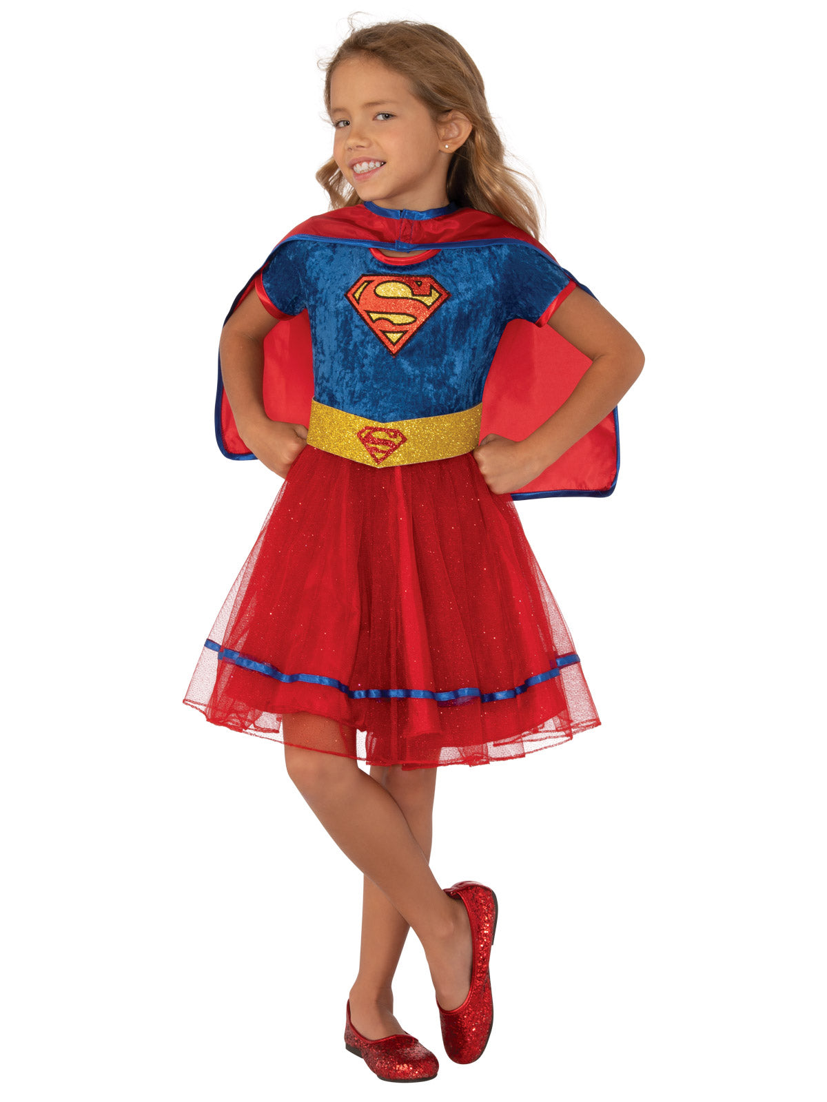 Supergirl Deluxe Costume, Child