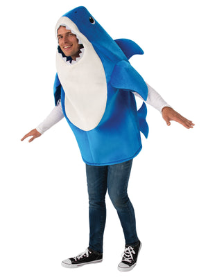 Daddy Shark Deluxe Blue Costume, Adult