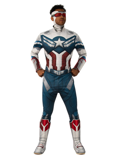 Captain America Dlx Falcon & Winter Soldier Costume, Adult