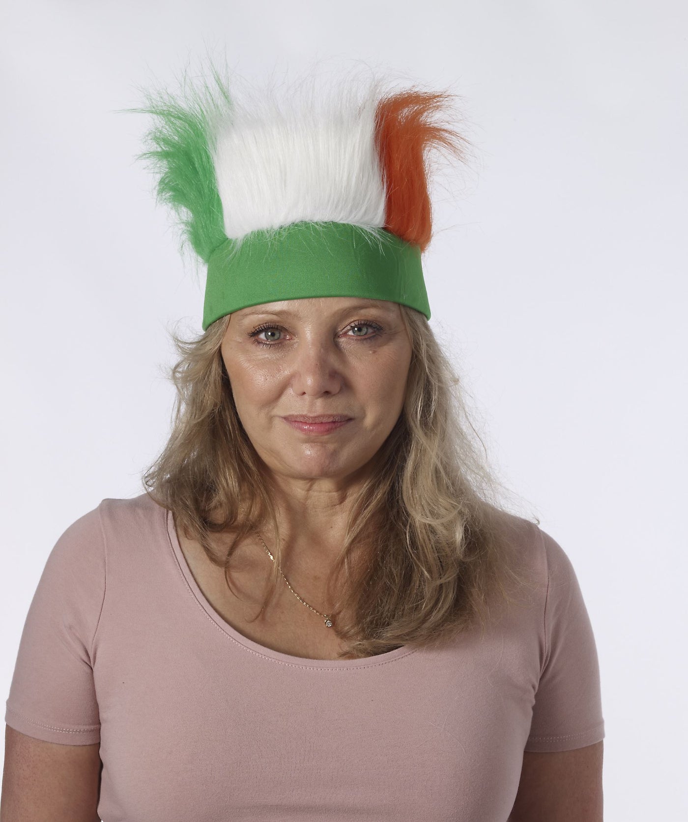 St. Patricks Day Fur Headband - Adult