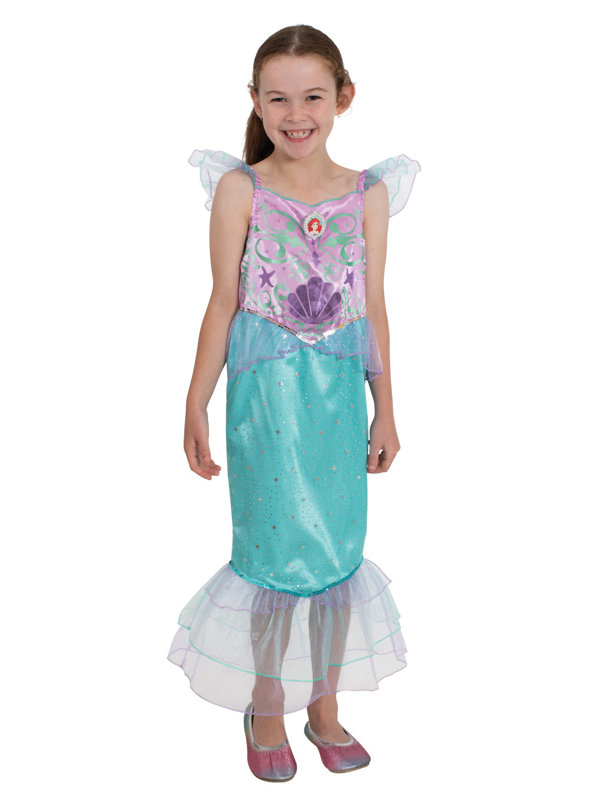 Ariel Deluxe Sparkle Costume, Child