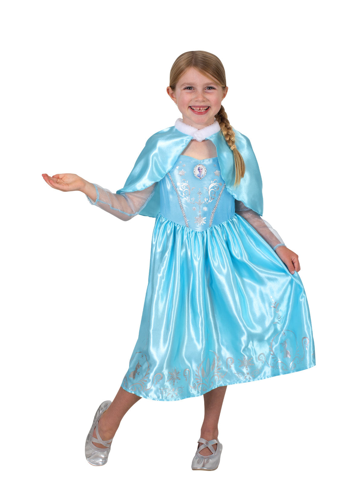 Elsa Deluxe Cloak Costume, Child