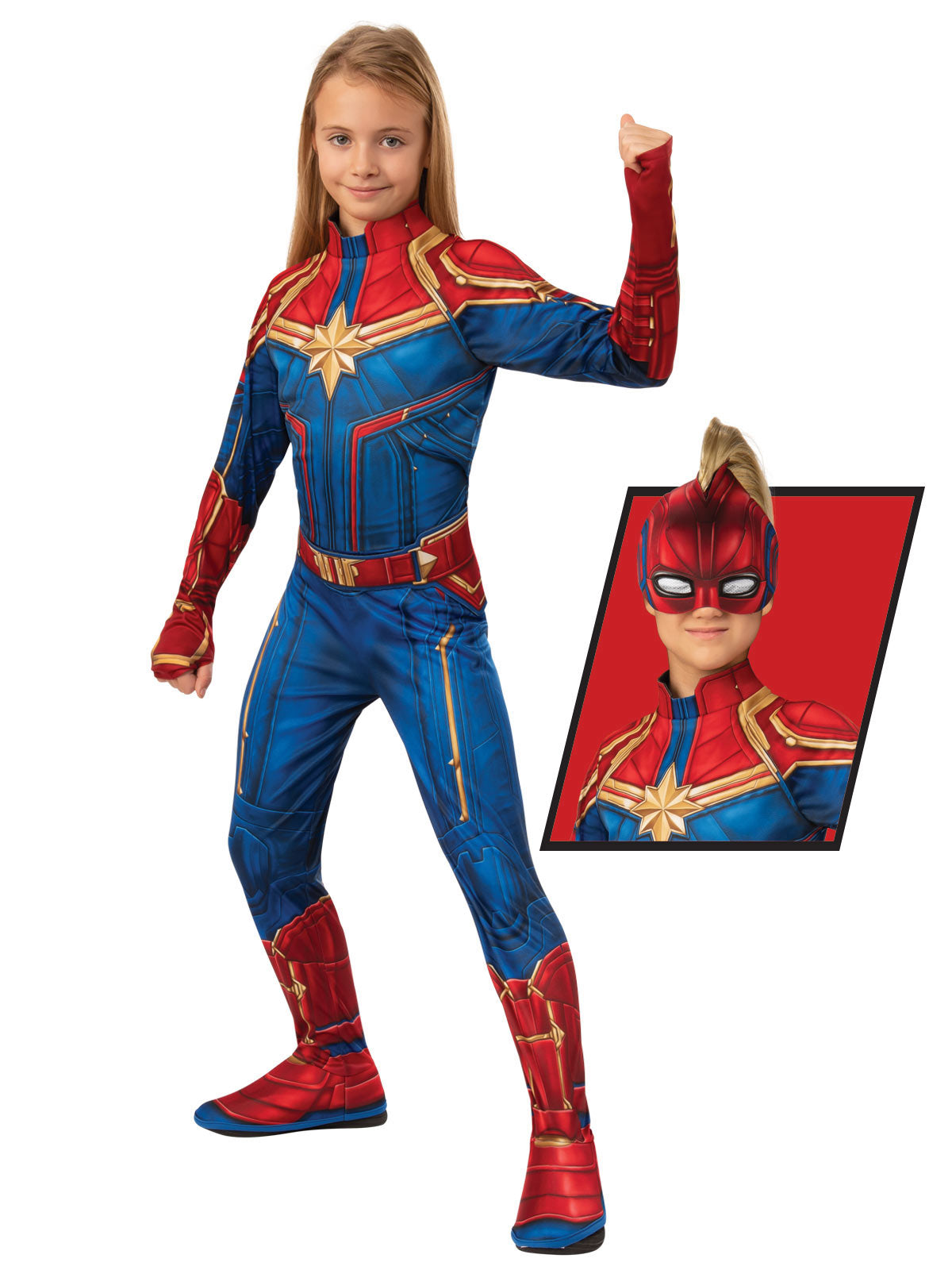 Captain Marvel Classic Hero Suit, Child