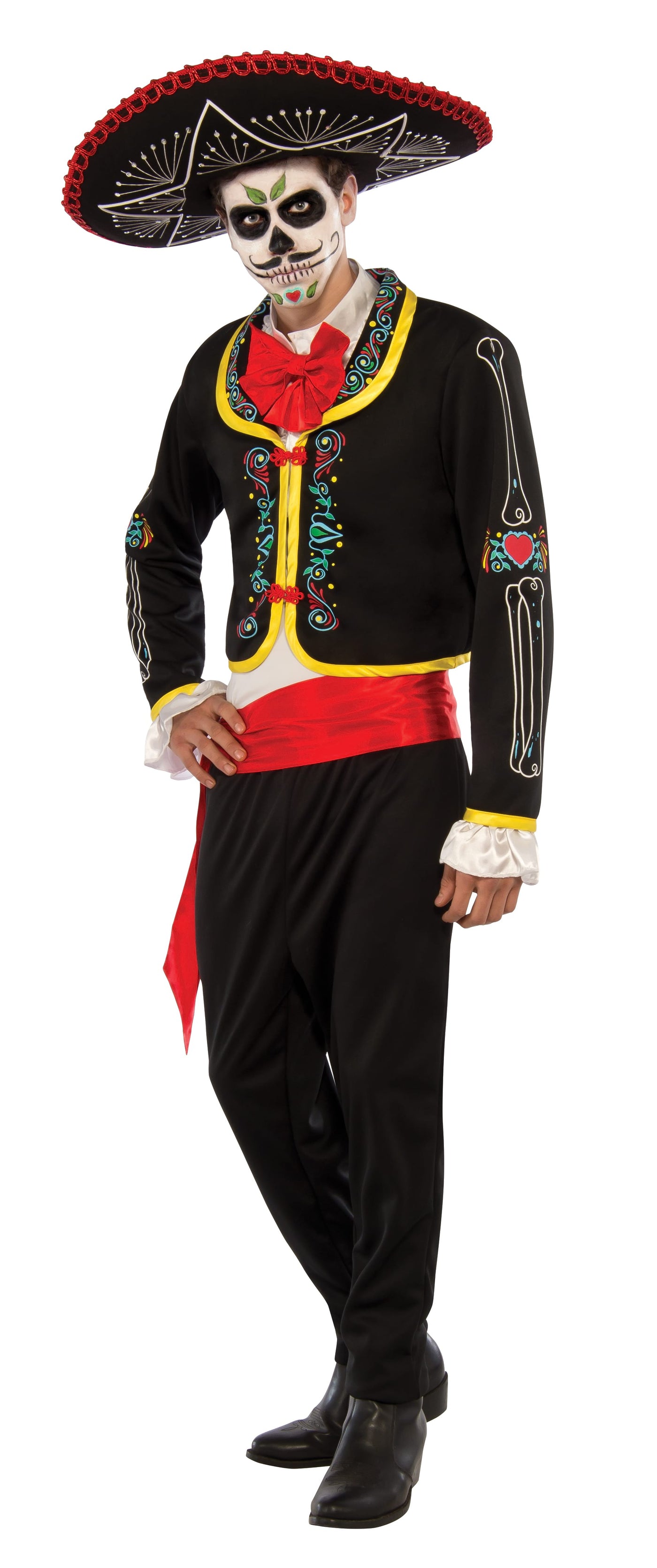 Day Of The Dead Senor Costume, Adult