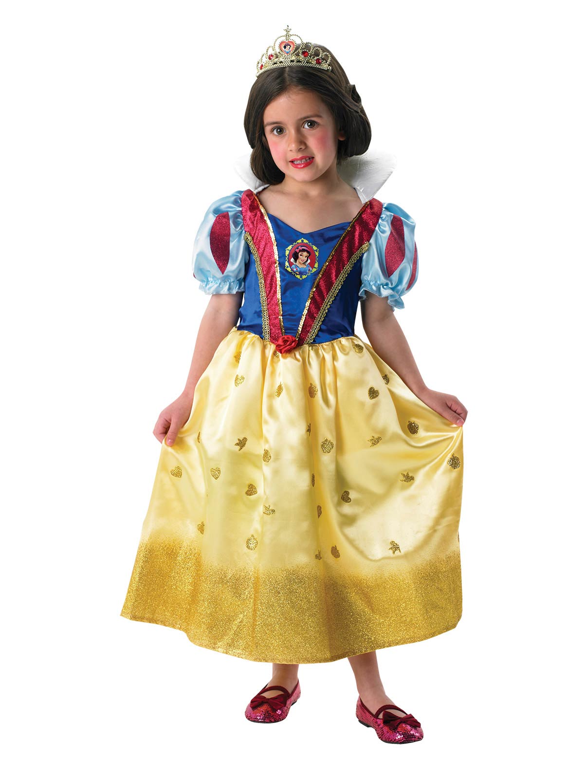 Snow White Glitter Deluxe Costume, Child