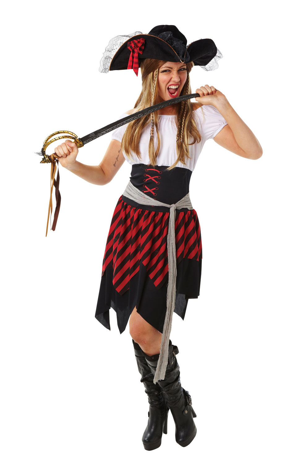 Pirate Lady Classic Costume, Adult