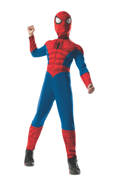 Spider-Man 2In1 Deluxe Muscle Costume, Child