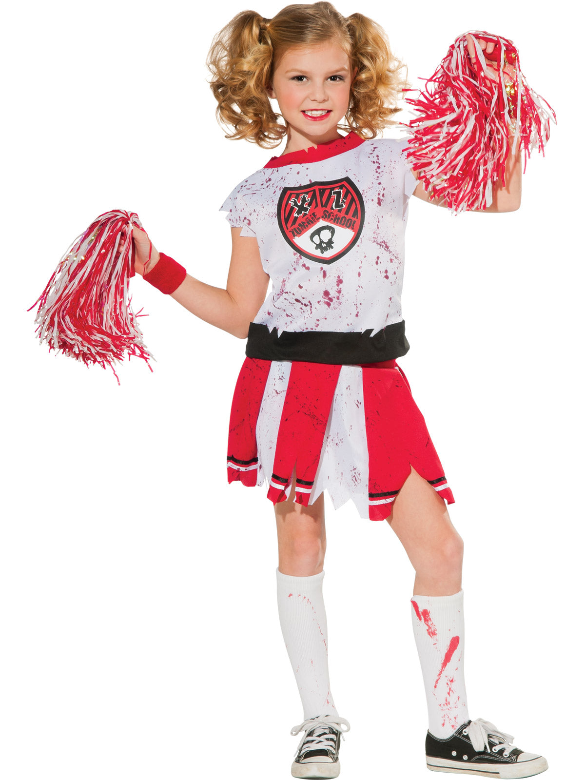 Zombie Cheerleader Costume, Child