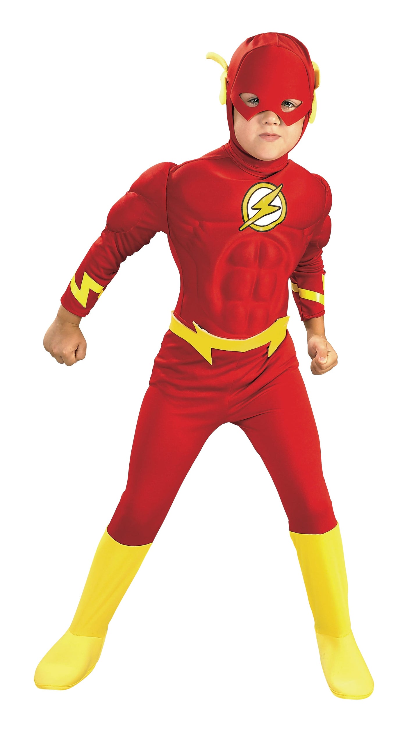 The Flash Deluxe Muscle Chest Costume, Child