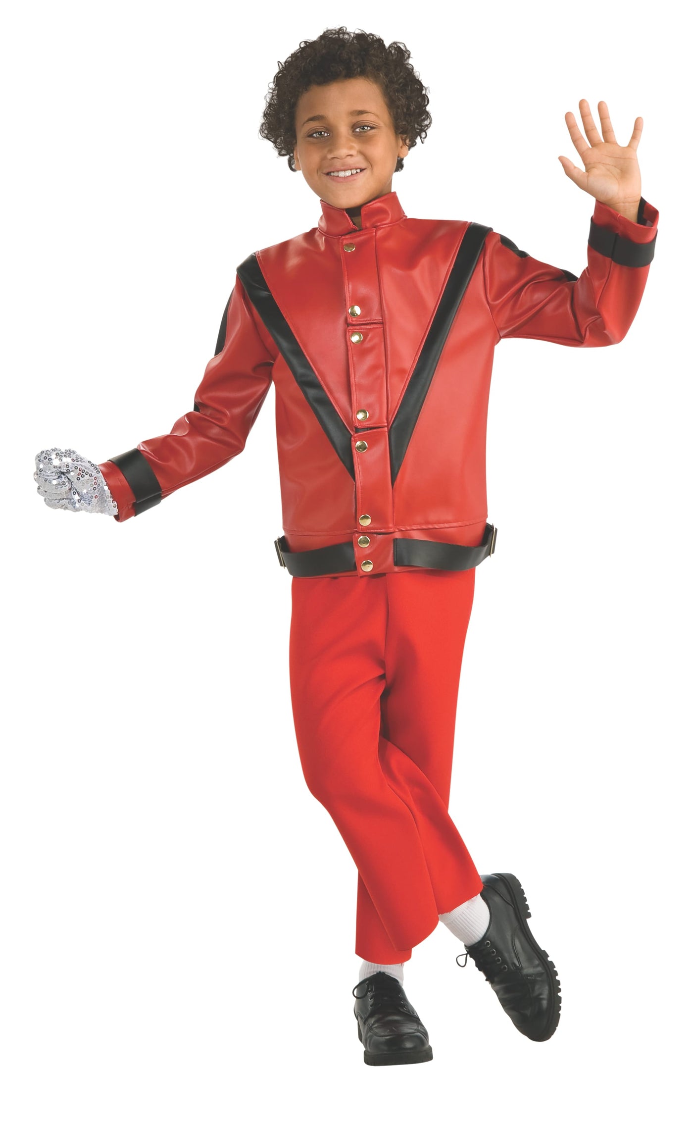 Michael Jackson Deluxe Red Thriller Jacket, Child