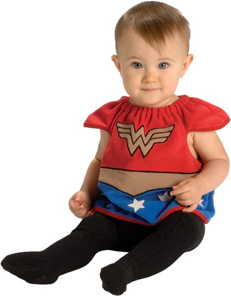 Wonder Woman Deluxe Bib, Baby