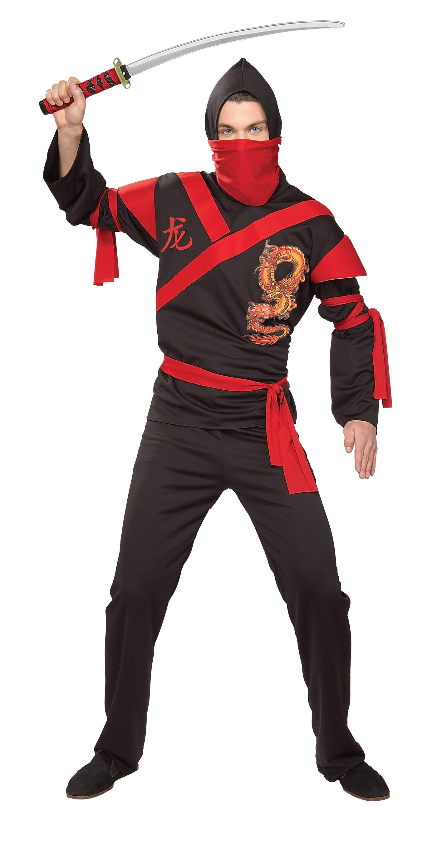 Dragon Ninja Warrior Costume, Adult