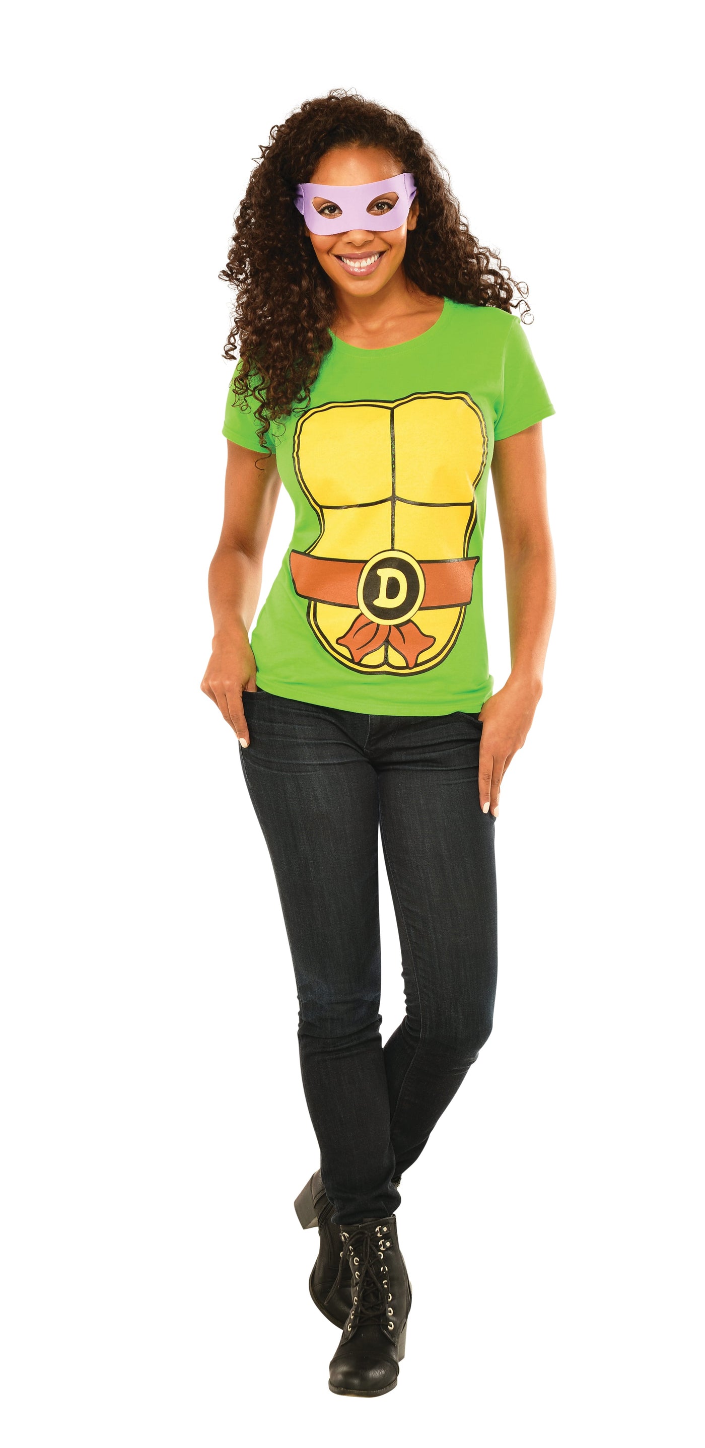 Tmnt Donatello Ladies Tee, Adult