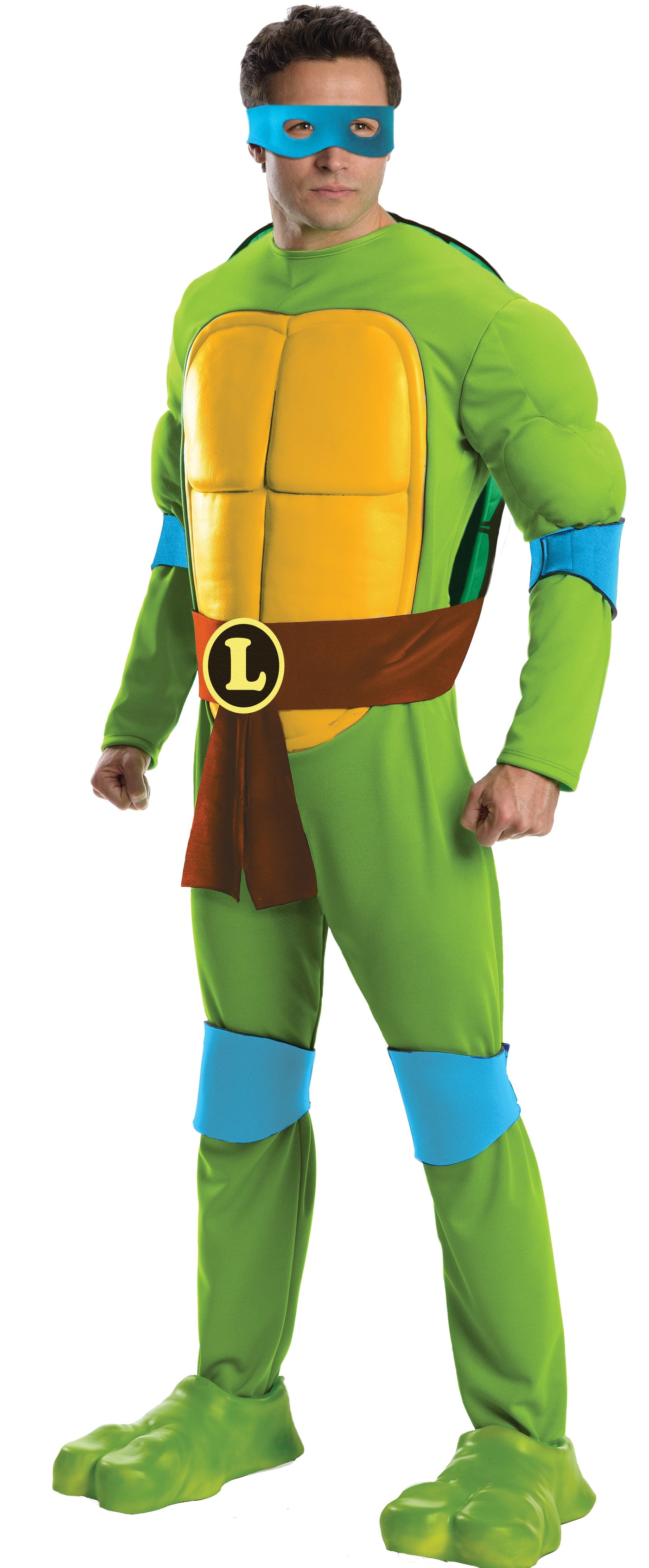 Tmnt Deluxe Leonardo Costume, Adult