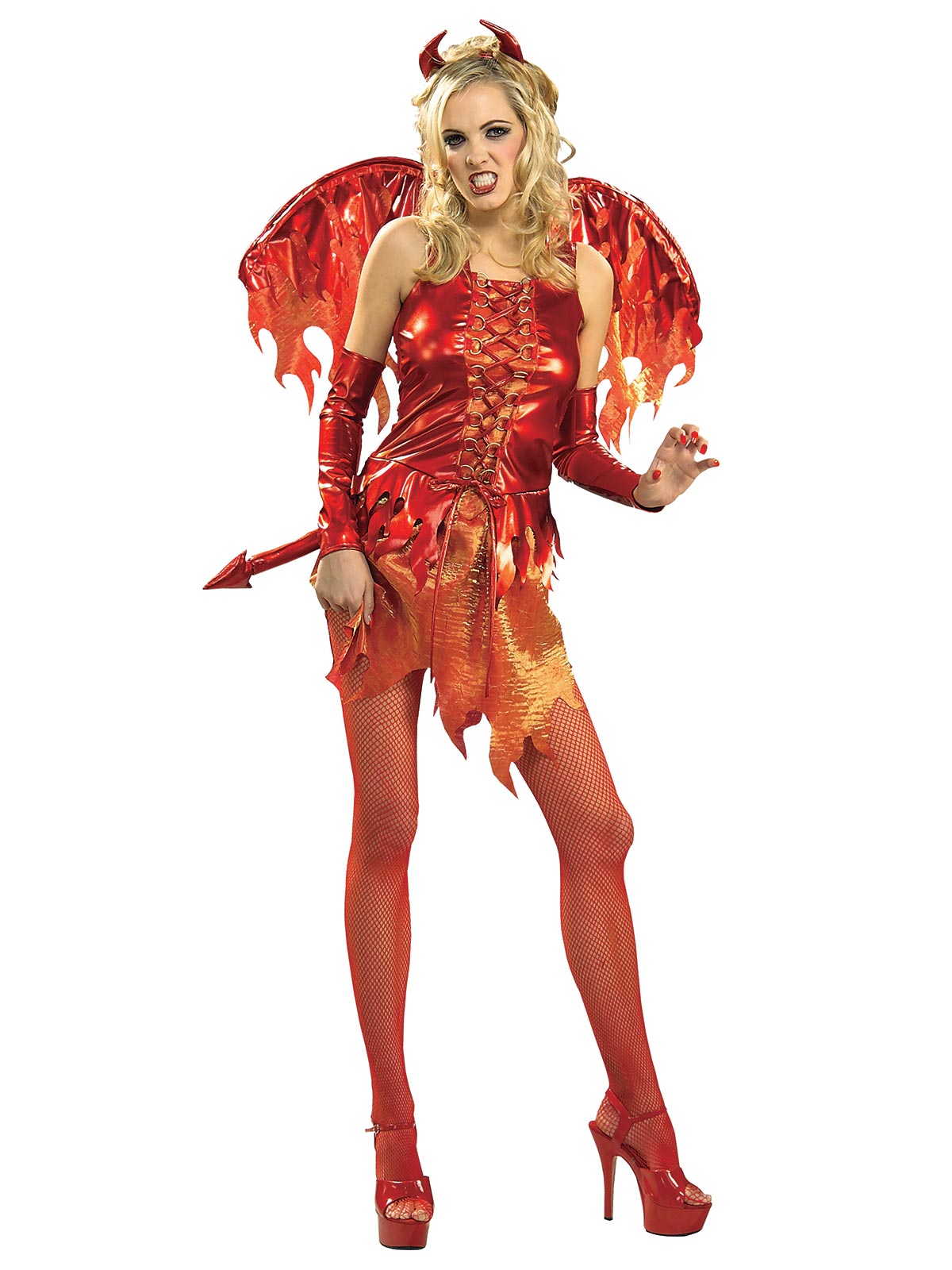 Devil On Fire Secret Wishes Costume, Adult