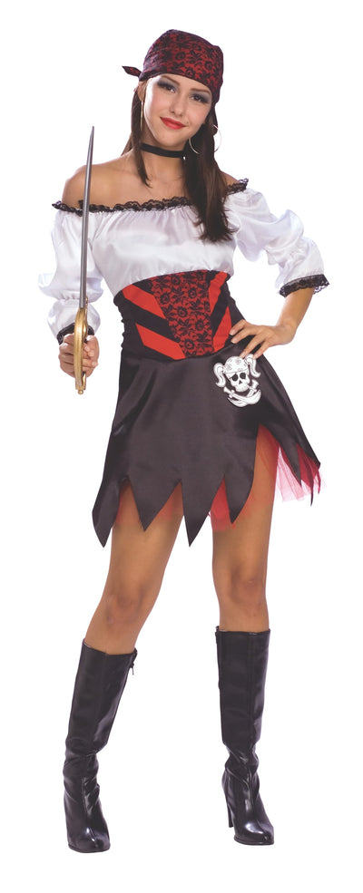 Punky Pirate Costume, Adult