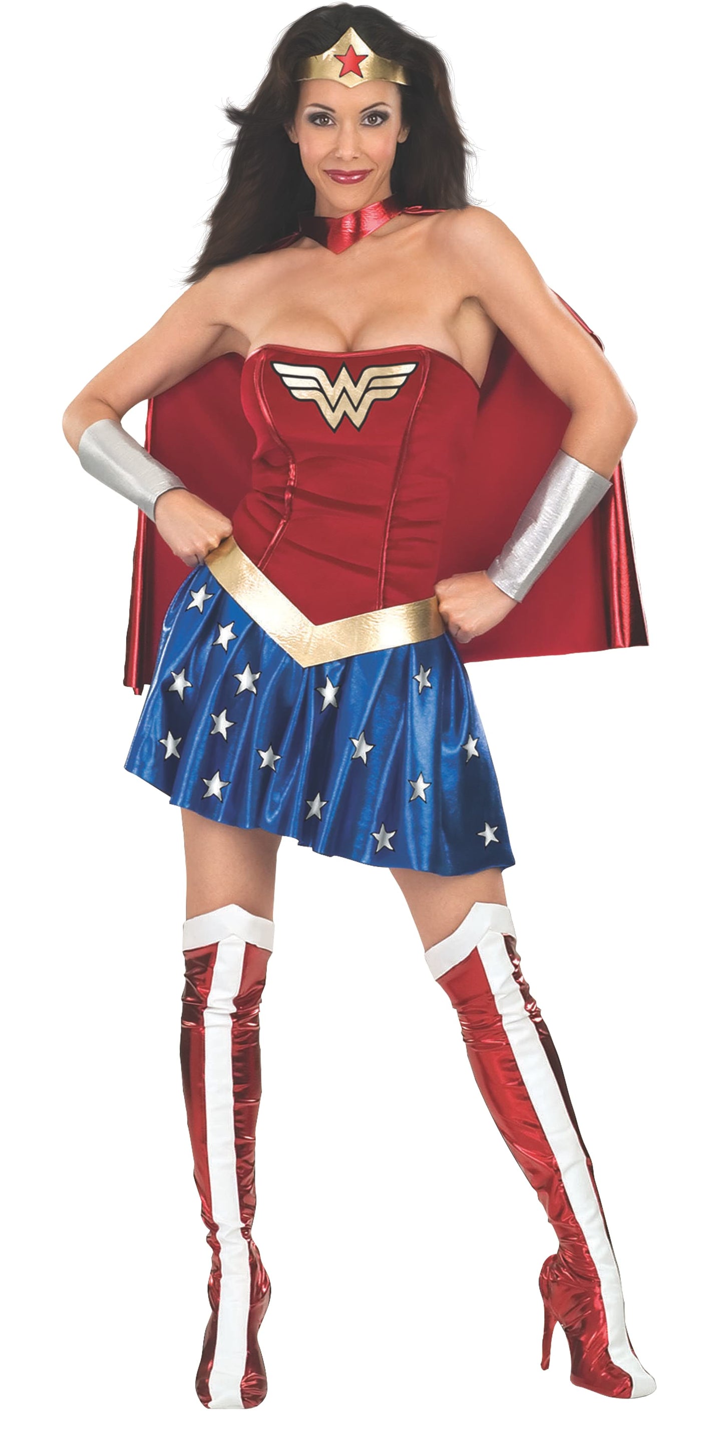 Wonder Woman Secret Wishes Costume, Adult