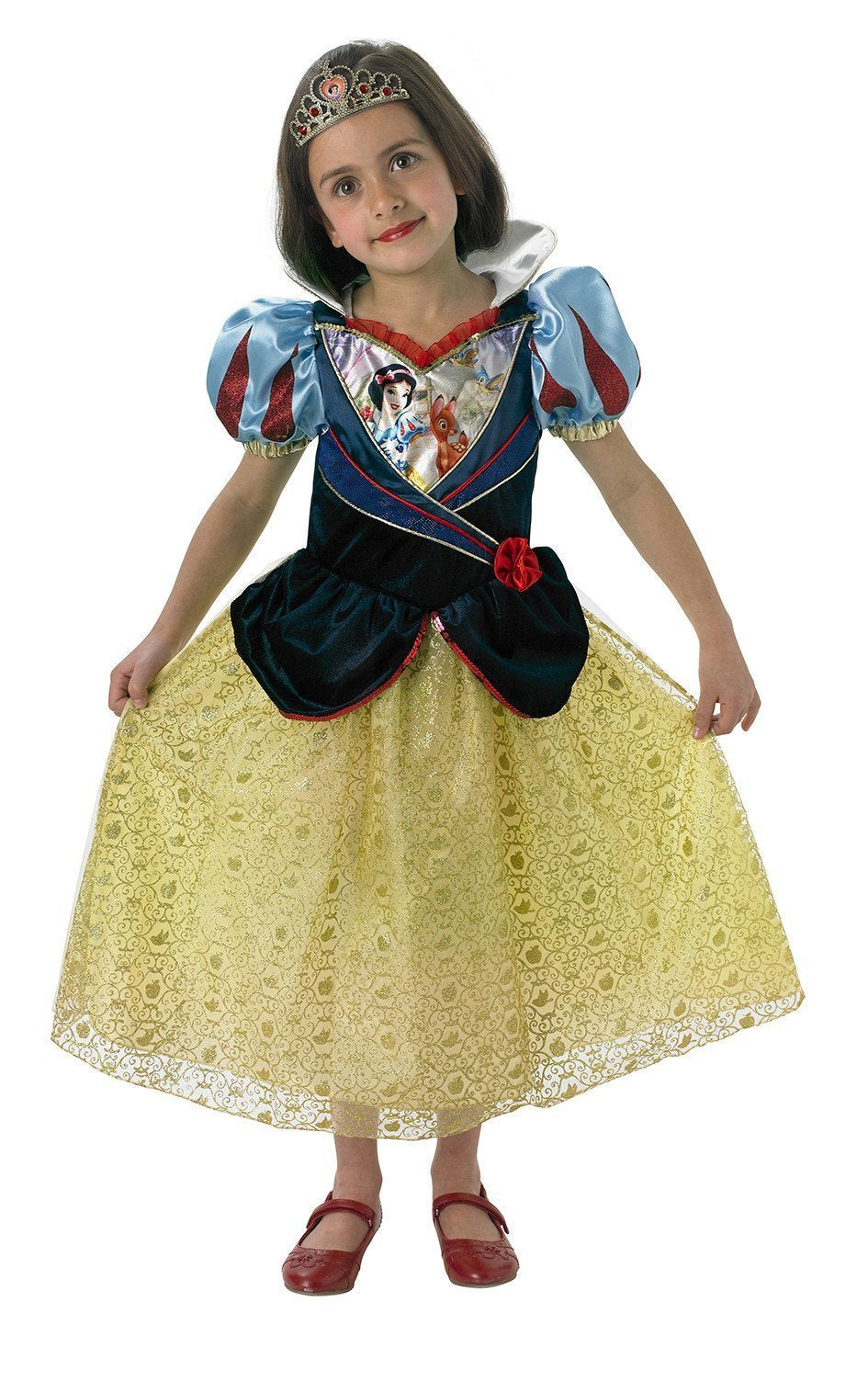 Snow White Shimmer Deluxe Costume, Child