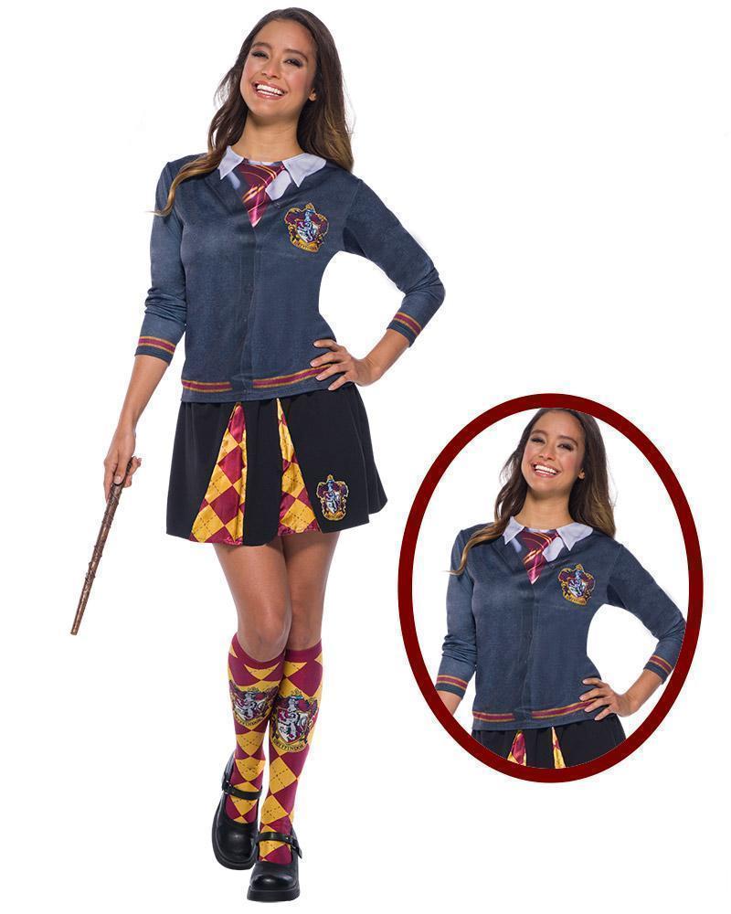 Gryffindor Costume Top, Teen/Adult