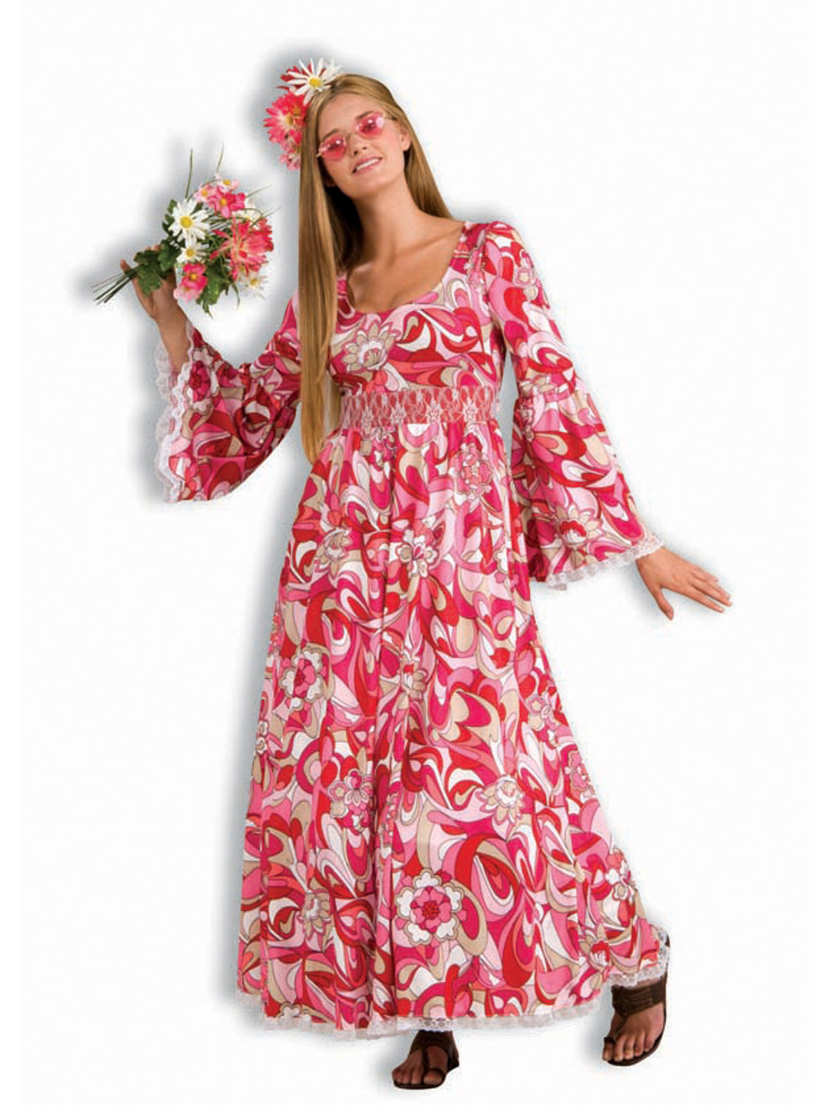 Flower Child Costume, Adult